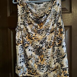 Preston & York Abstract Pattern Blouse